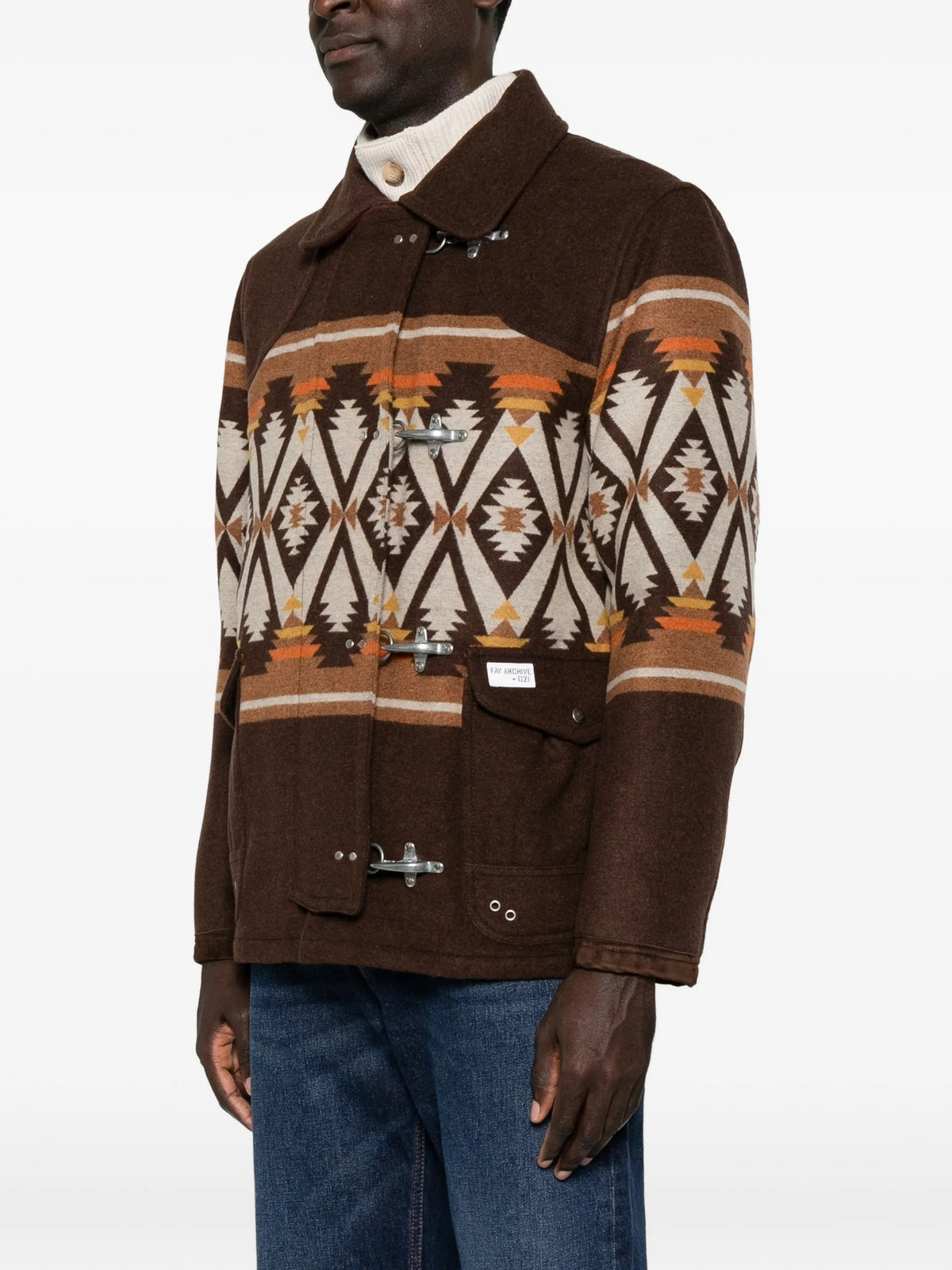 Fay Trench e impermeabili da Uomo Fay, colore Marrone Marrone