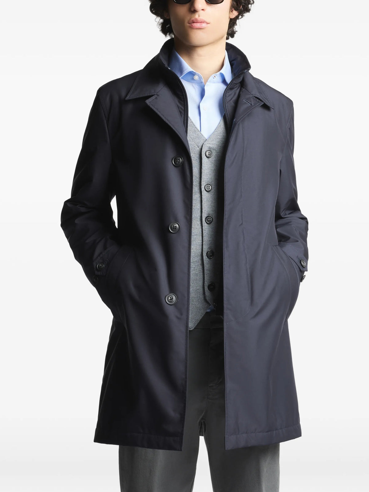 Fay Trench e impermeabili da Uomo Fay, colore Blu Blu