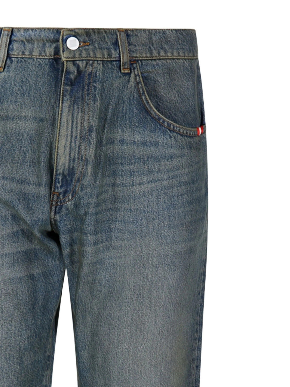 Amish Jeans slim da Uomo Amish, colore Blu Blu