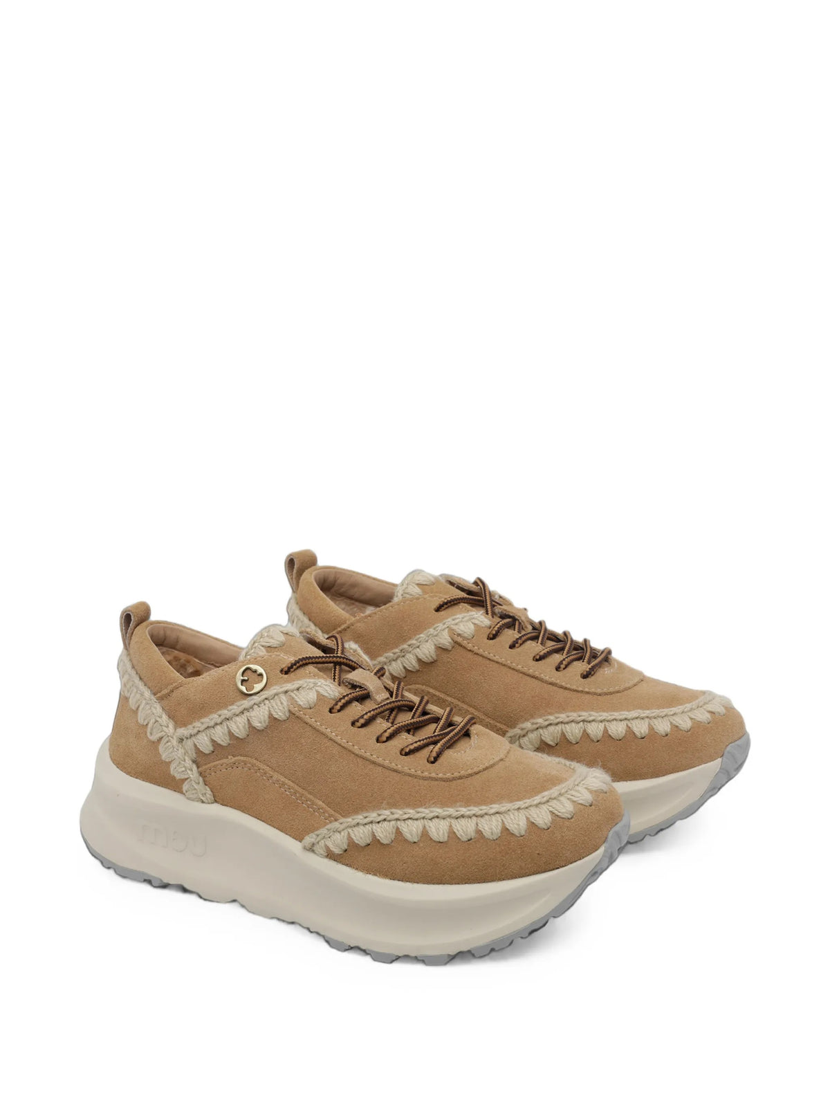 Mou Sneakers da Donna Mou, colore Marrone Marrone