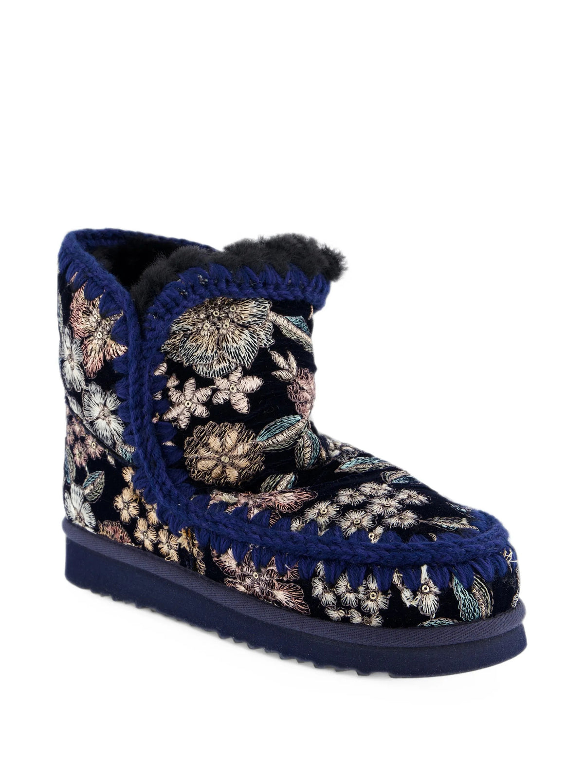 Mou Stivaletti da Donna Mou, colore Blu Blu