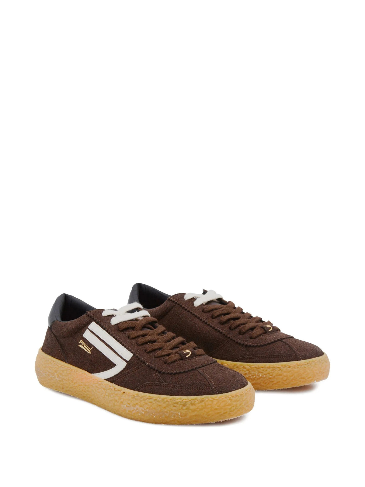 Puraai Sneakers da Uomo Puraai, colore Marrone Marrone