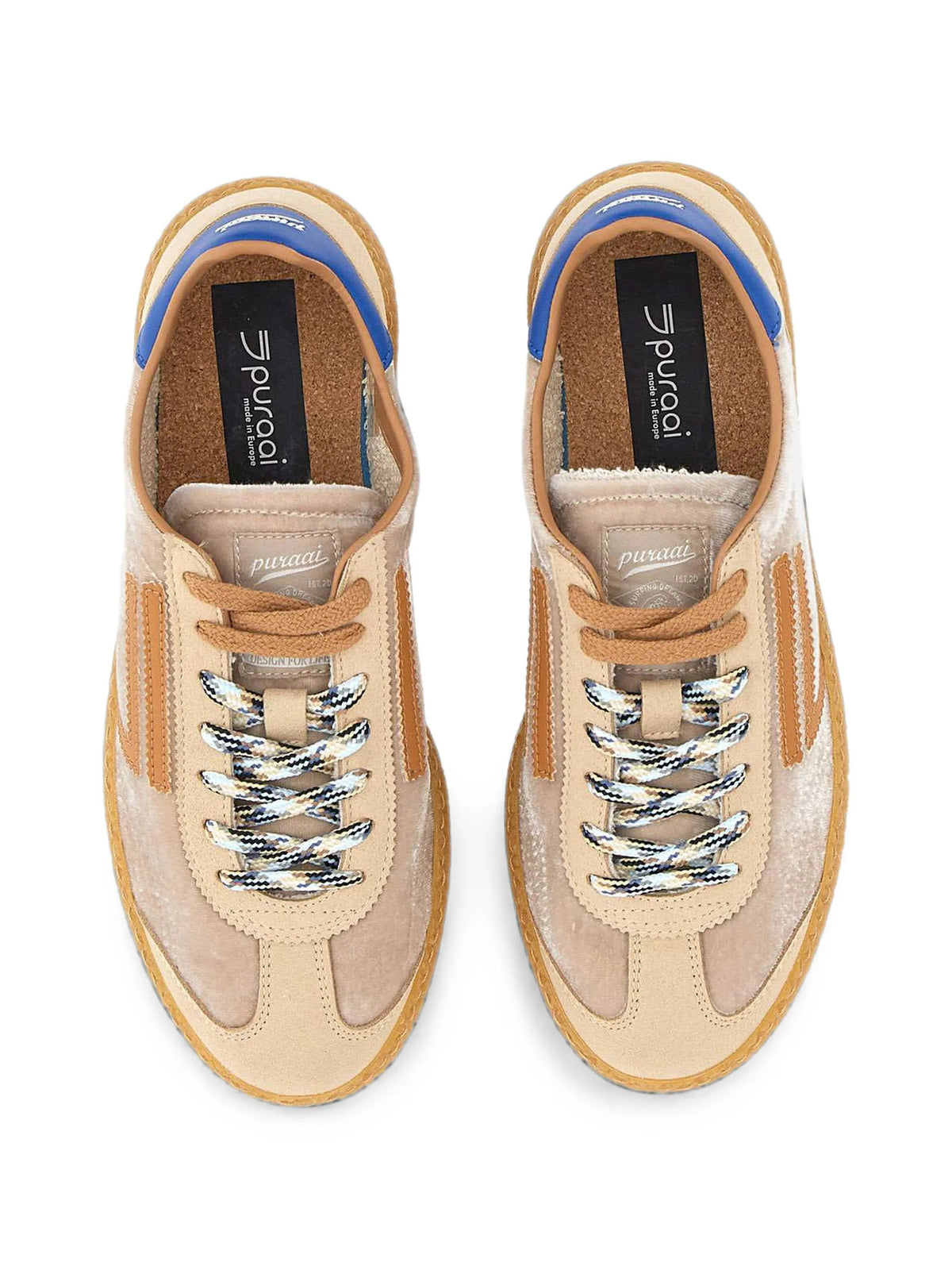 Puraai Sneakers da Donna Puraai, colore Marrone Marrone