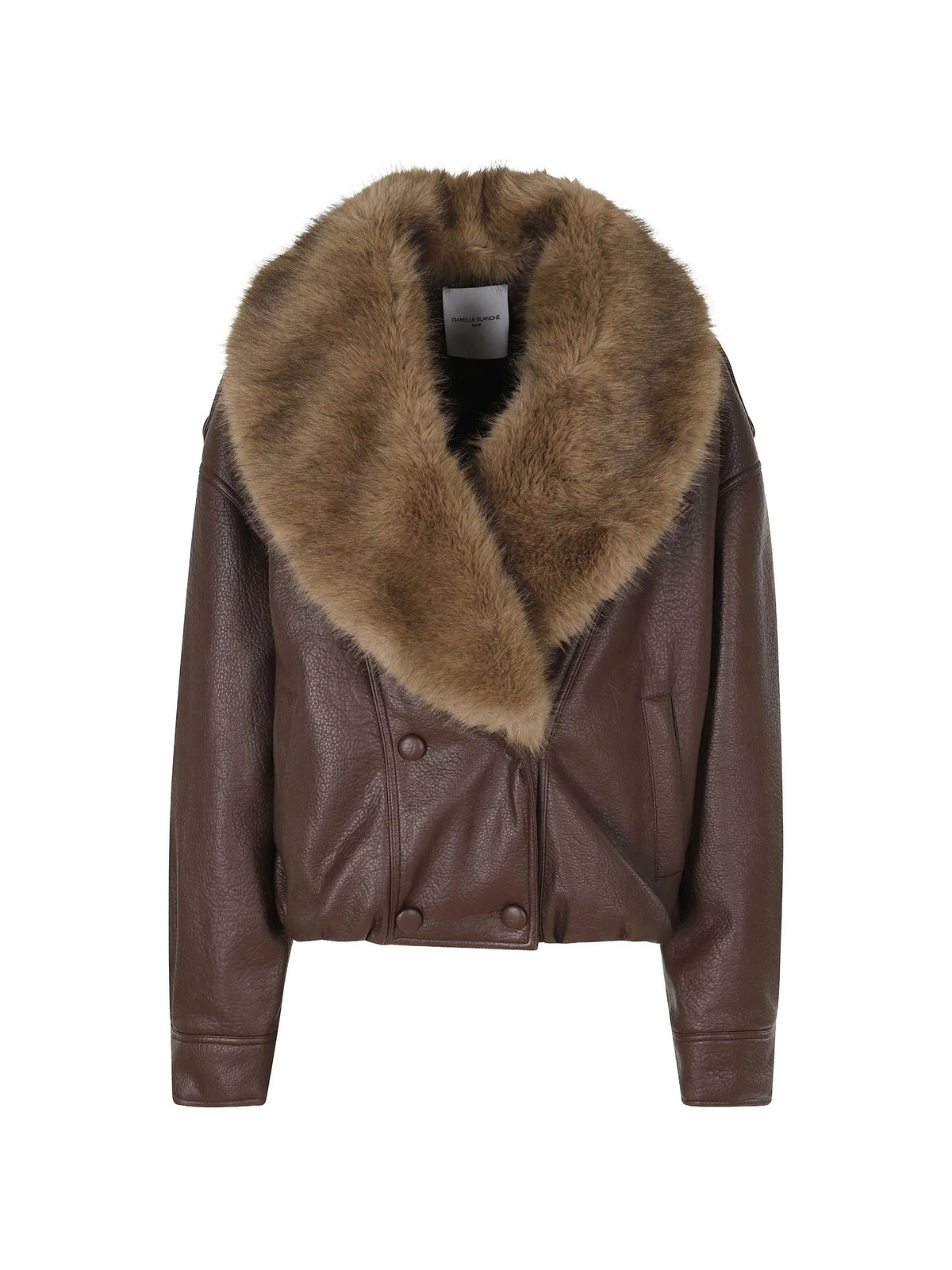 Isabelle Blanche Paris Bomber da Donna Isabelle blanche paris, colore Marrone Marrone