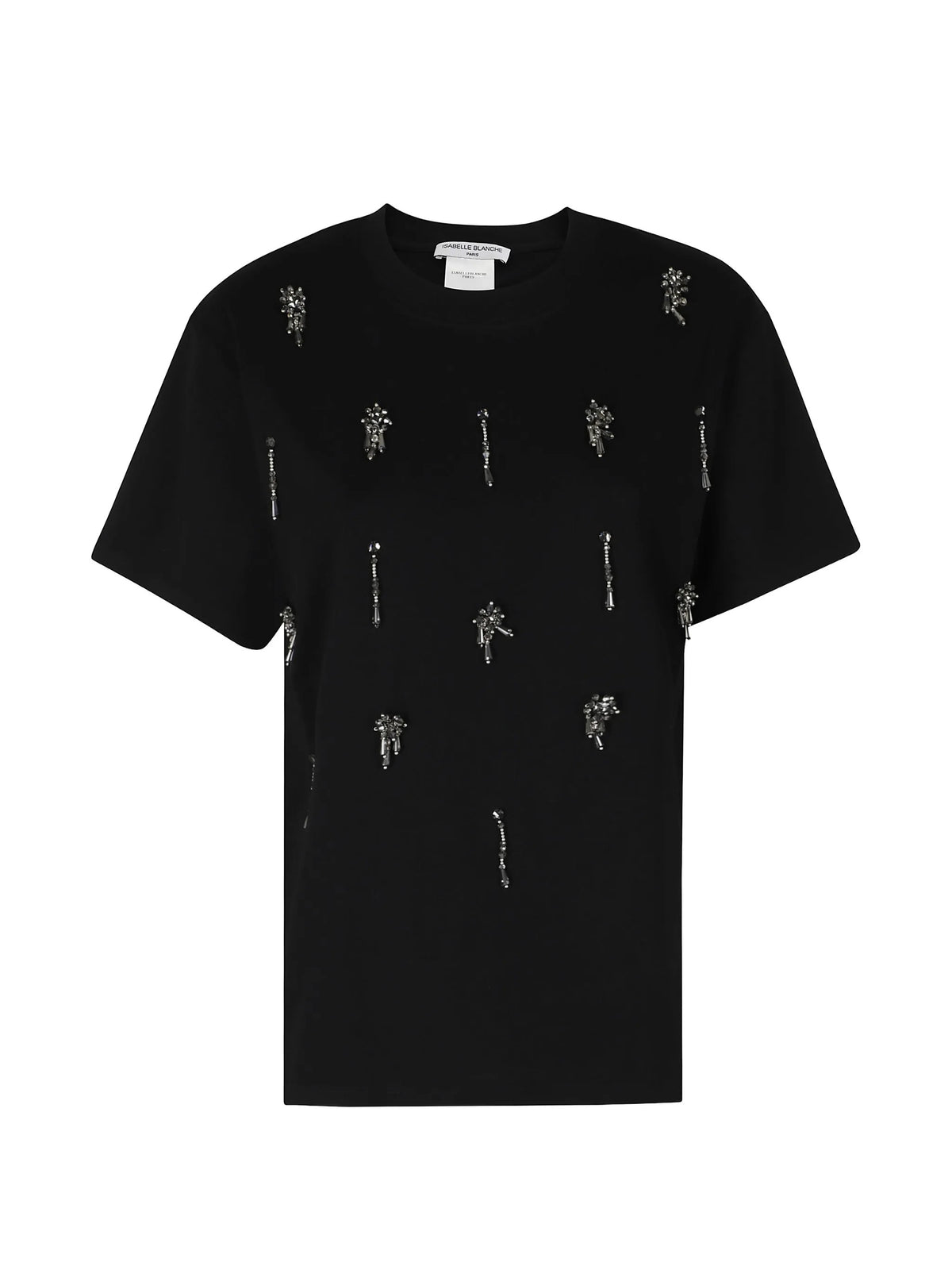 Isabelle Blanche Paris T-shirt maniche corte da Donna Isabelle blanche paris, colore Nero Nero