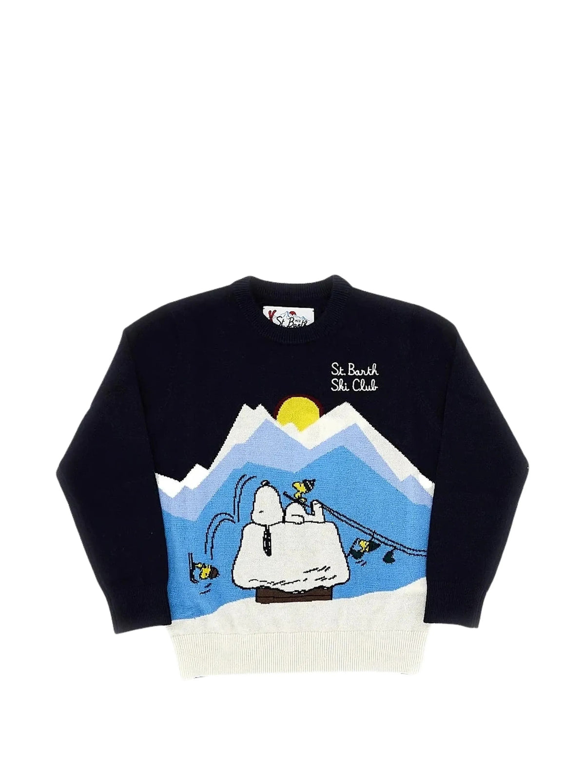 Mc2 Saint Barth Maglie girocollo da Bambino Mc2 saint barth, colore Blu Blu