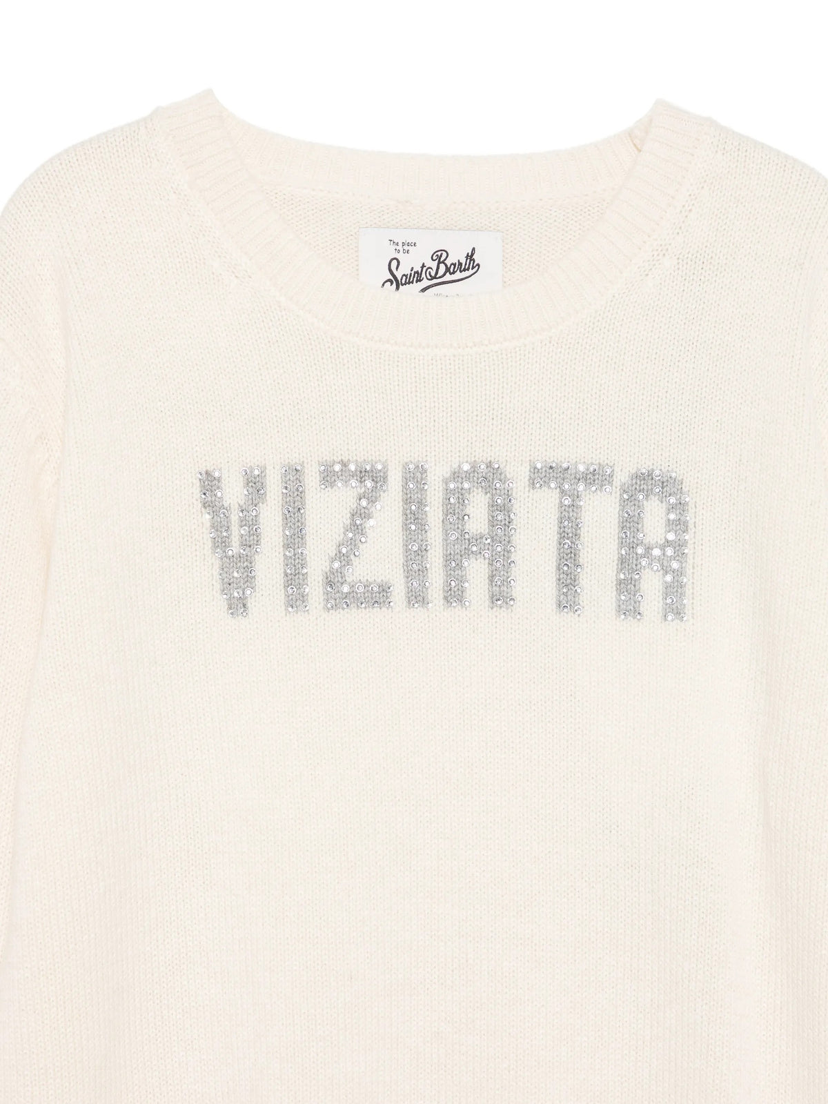 Mc2 Saint Barth Maglie girocollo da Bambina Mc2 saint barth, colore Bianco Bianco