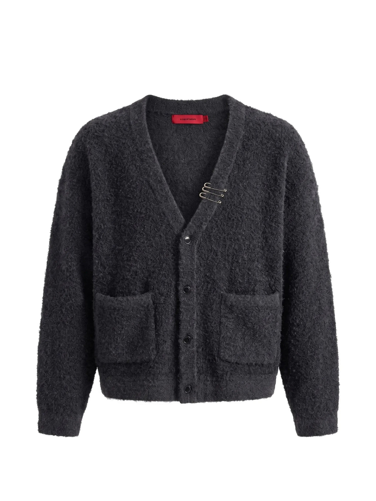Acupuncture Cardigan e giacche in maglia da Uomo Acupuncture, colore Grigio Grigio