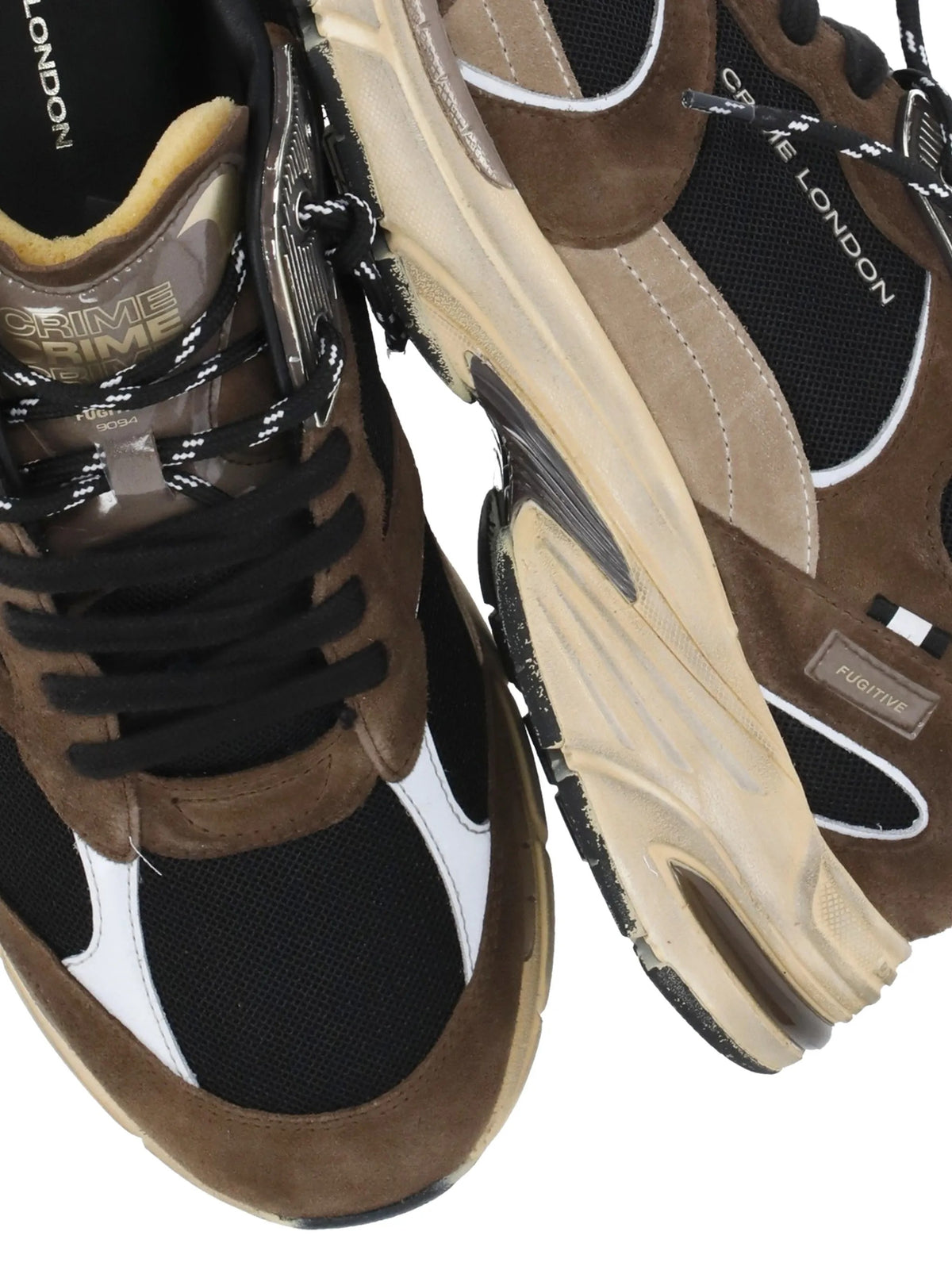 Crime London Sneakers da Uomo Crime london, colore Neutro Neutro