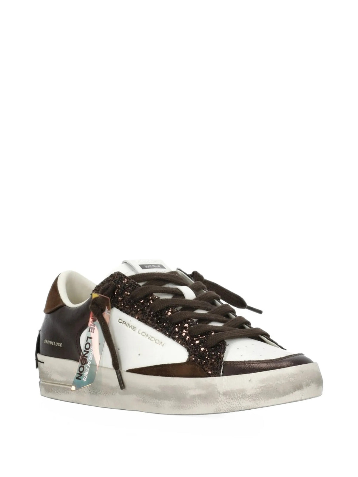 Crime London Sneakers da Donna Crime london, colore Marrone Marrone