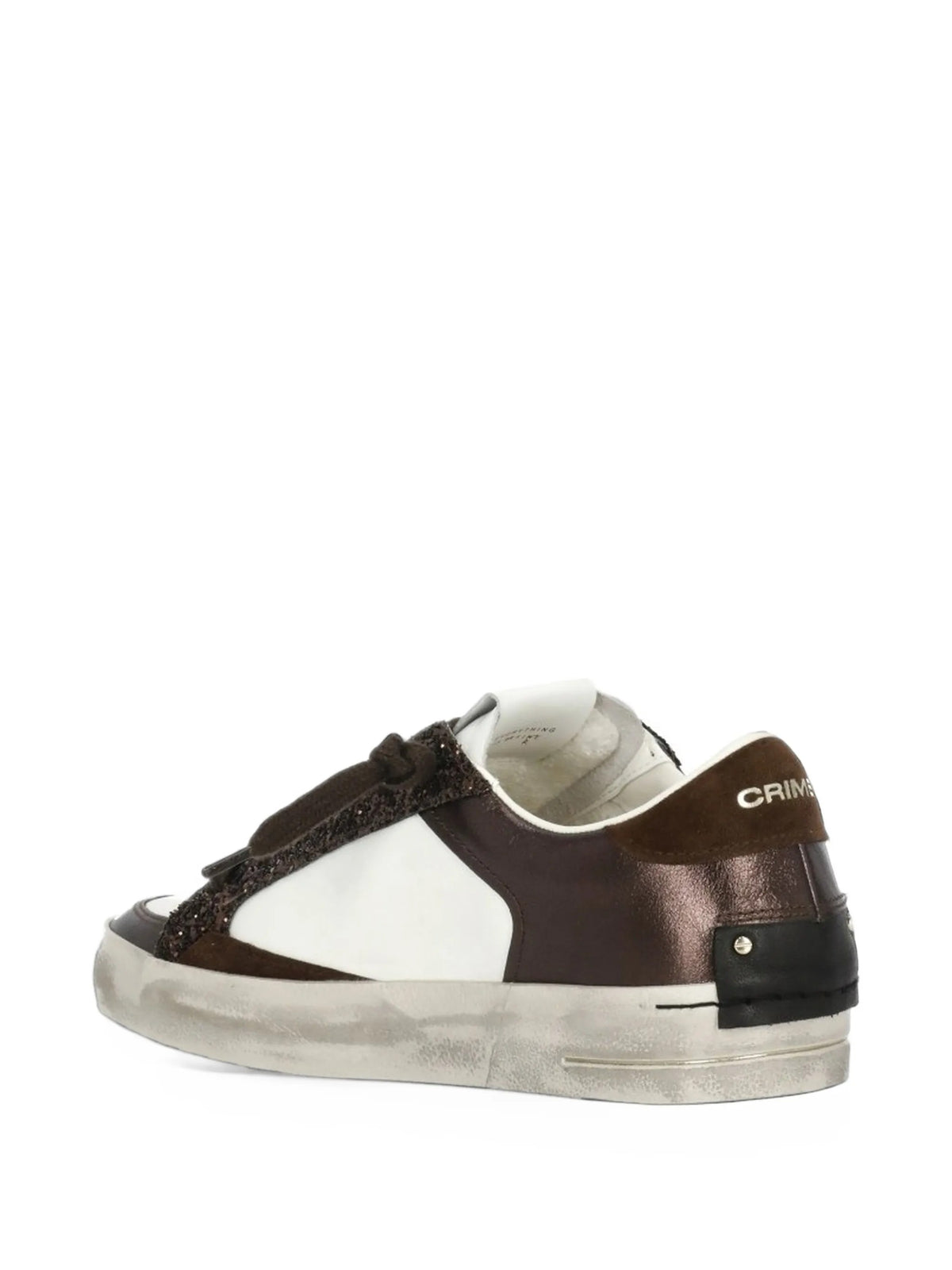 Crime London Sneakers da Donna Crime london, colore Marrone Marrone