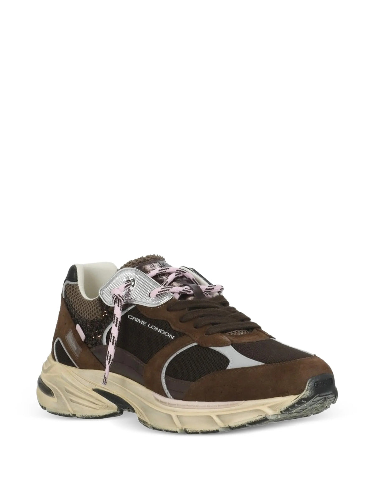 Crime London Sneakers da Donna Crime london, colore Nero Multicolor