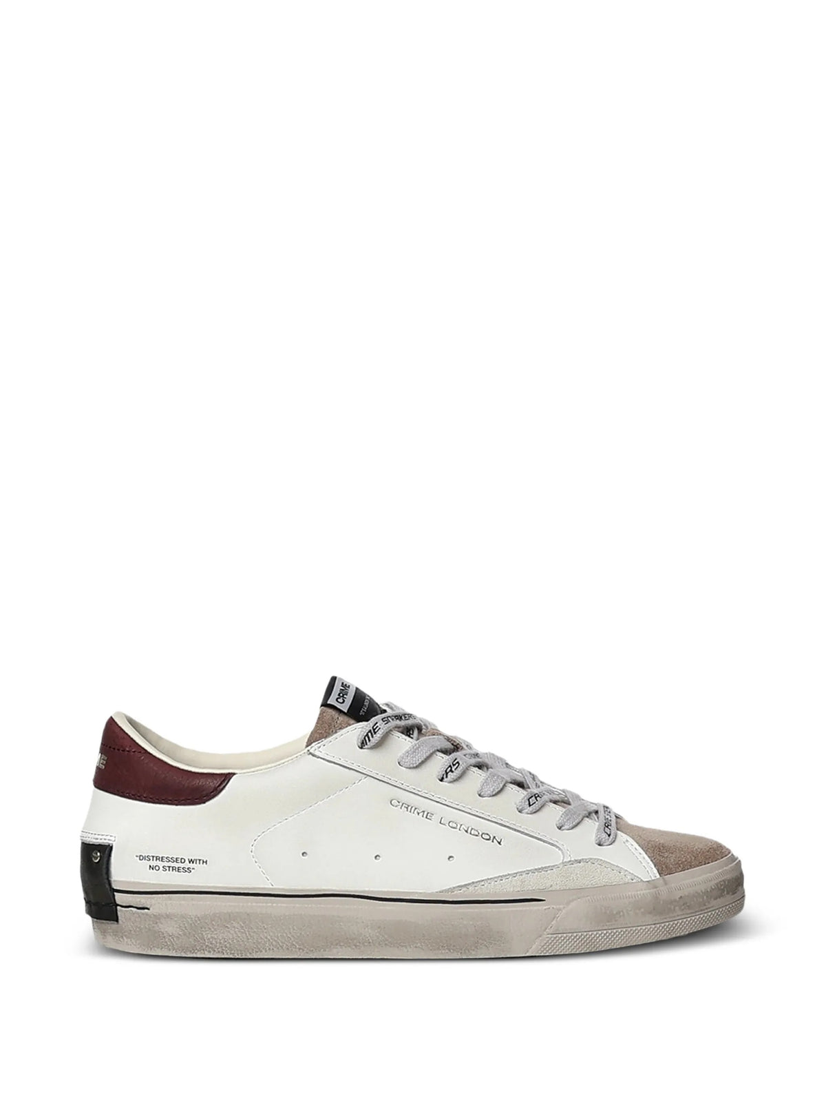 Crime London Sneakers da Uomo Crime london, colore Bianco Bianco
