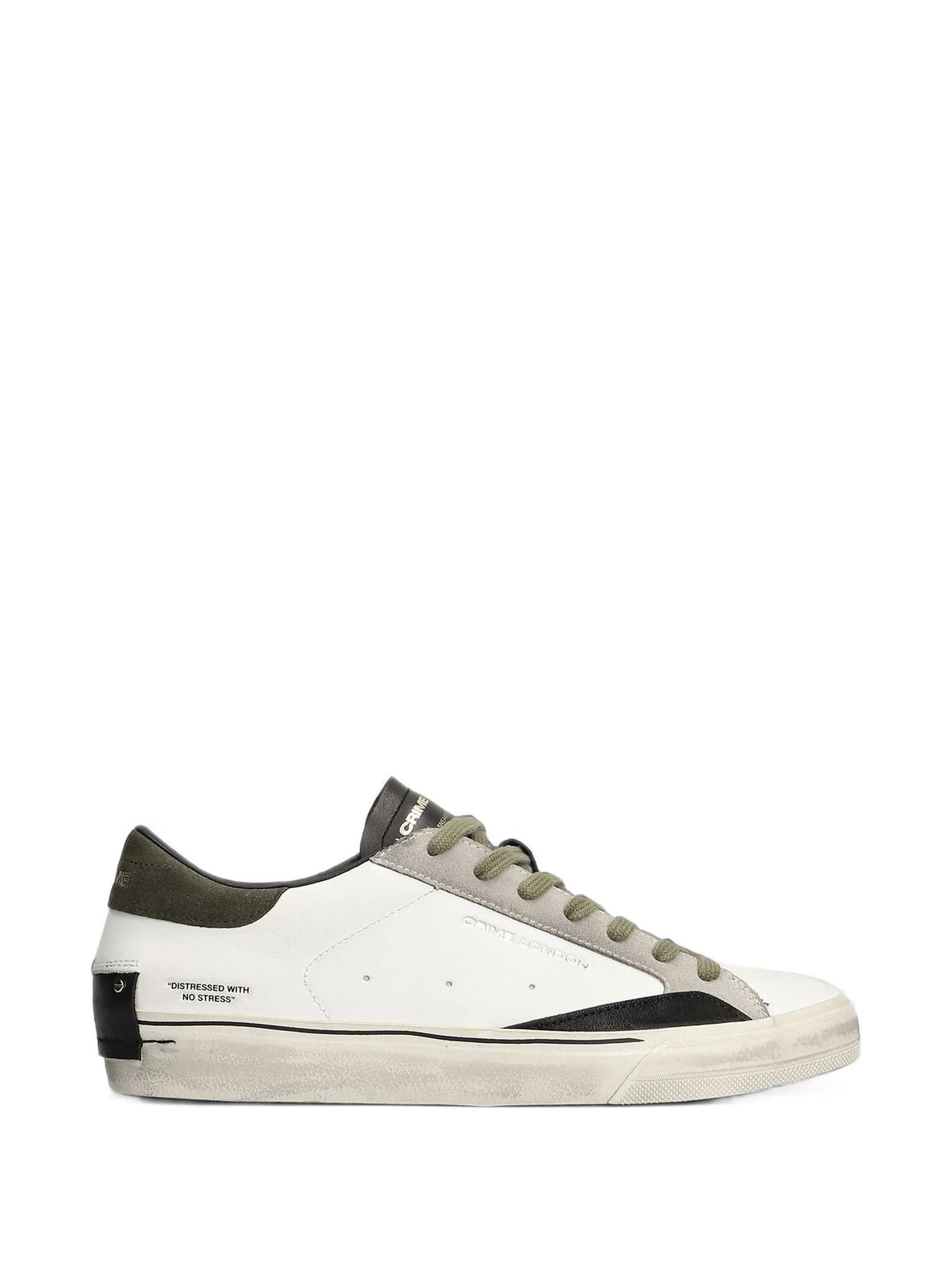 Crime London Sneakers da Uomo Crime london, colore Bianco Bianco