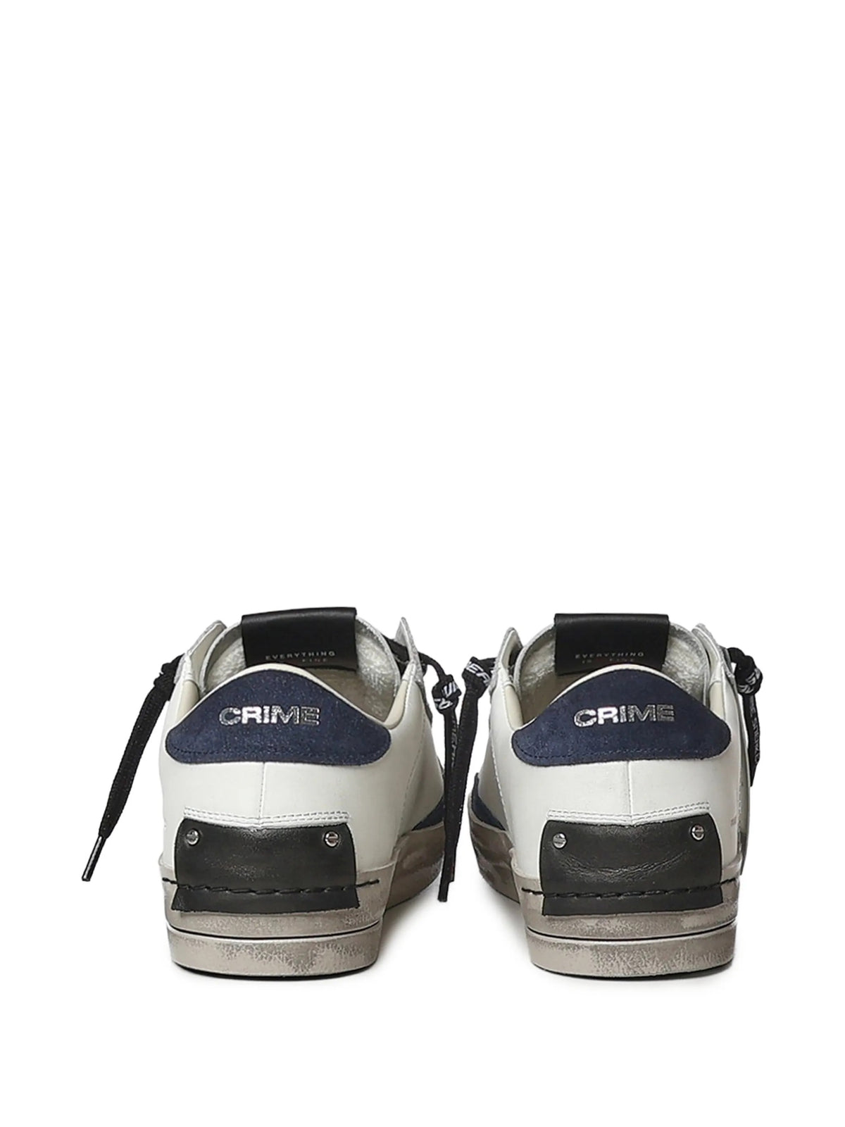 Crime London Sneakers da Uomo Crime london, colore Bianco Bianco