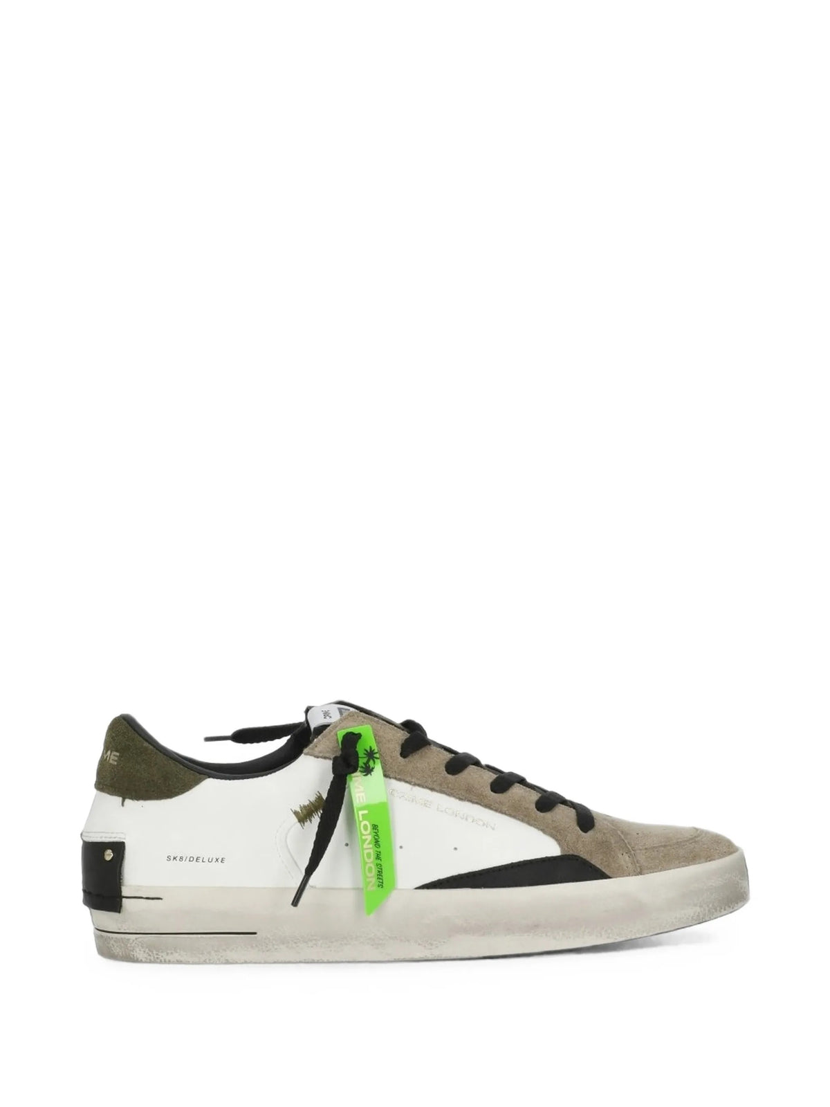 Crime London Sneakers da Uomo Crime london, colore Bianco Bianco