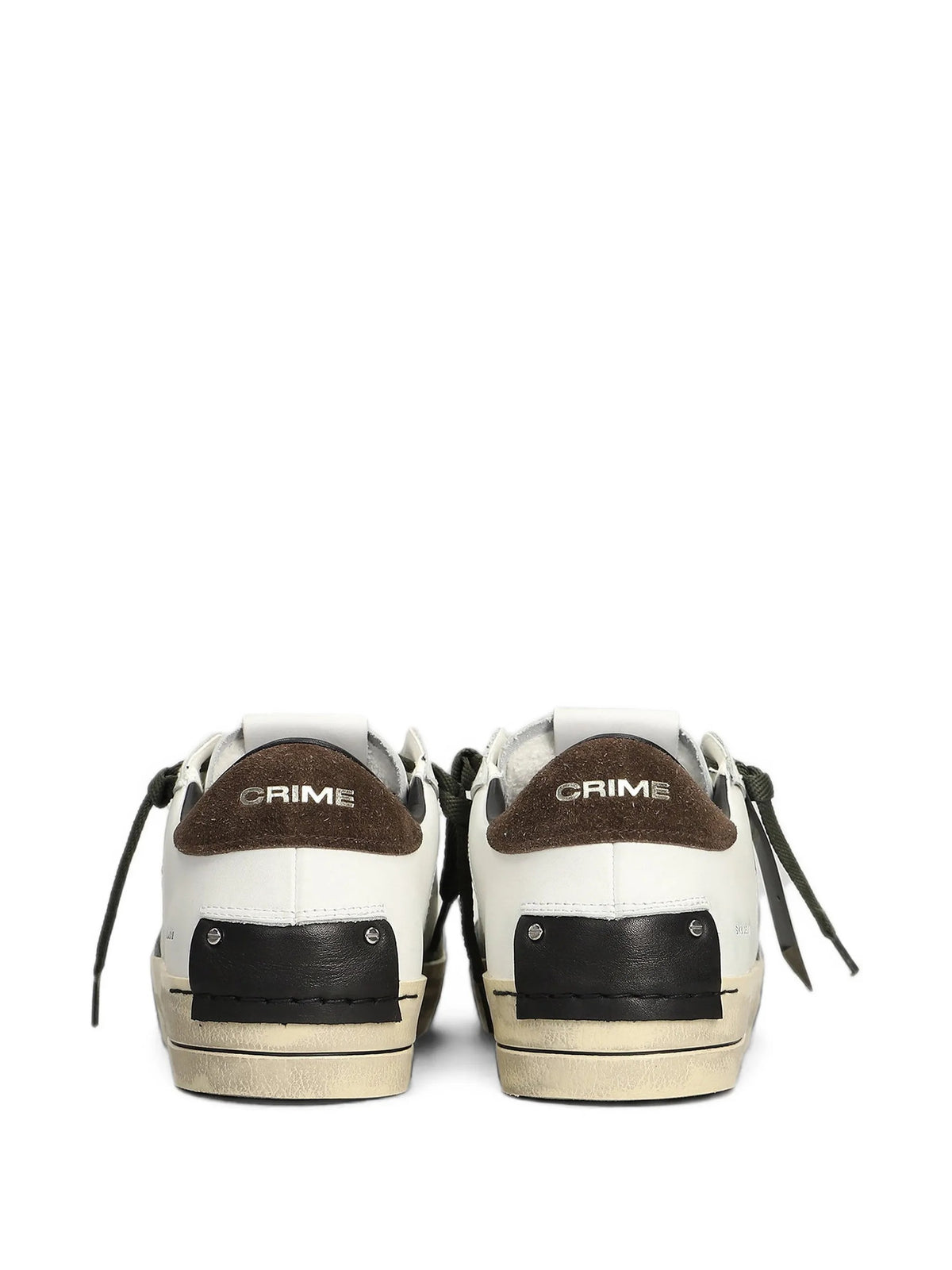 Crime London Sneakers da Uomo Crime london, colore Bianco Bianco