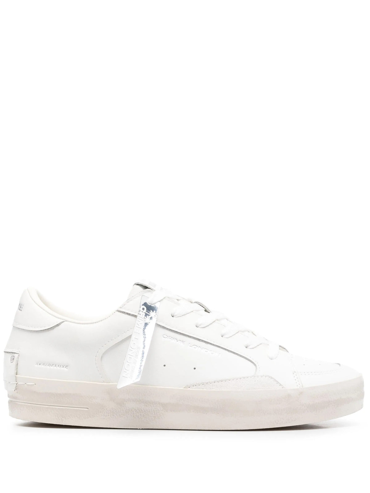 Crime London Sneakers da Uomo Crime london, colore Bianco Bianco