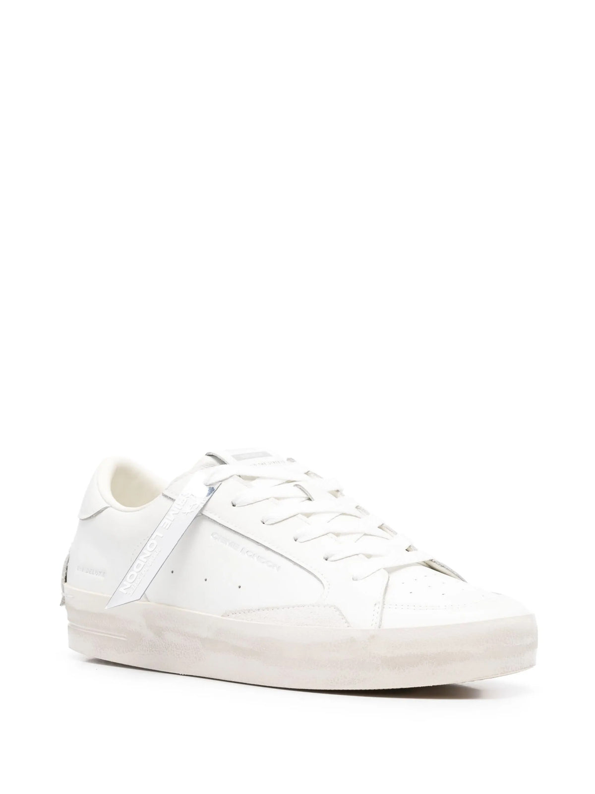 Crime London Sneakers da Uomo Crime london, colore Bianco Bianco