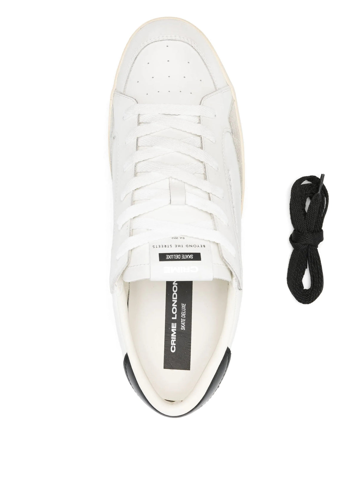 Crime London Sneakers da Uomo Crime london, colore Bianco Bianco