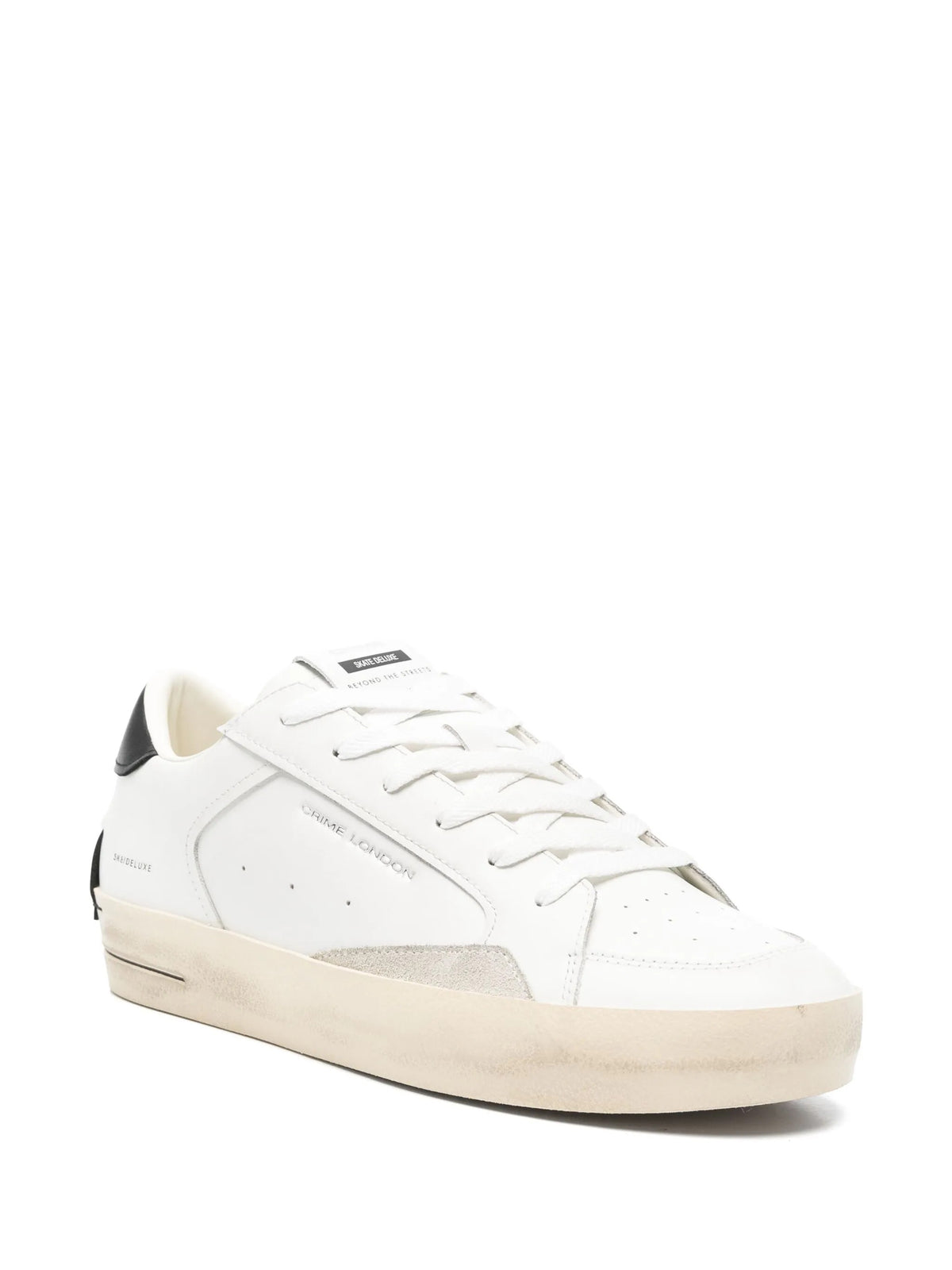 Crime London Sneakers da Uomo Crime london, colore Bianco Bianco