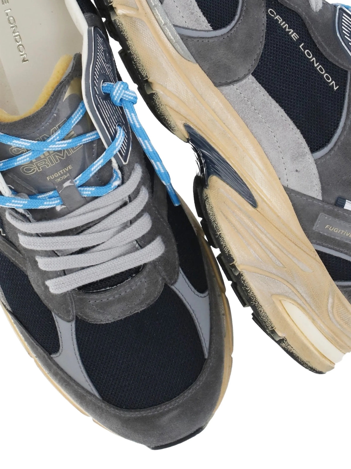 Crime London Sneakers da Uomo Crime london, colore Blu Blu