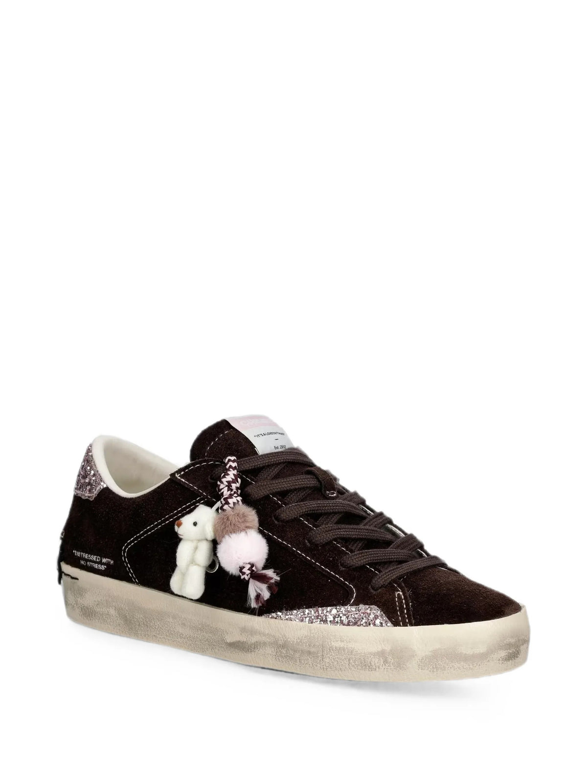 Crime London Sneakers da Donna Crime london, colore Marrone Marrone