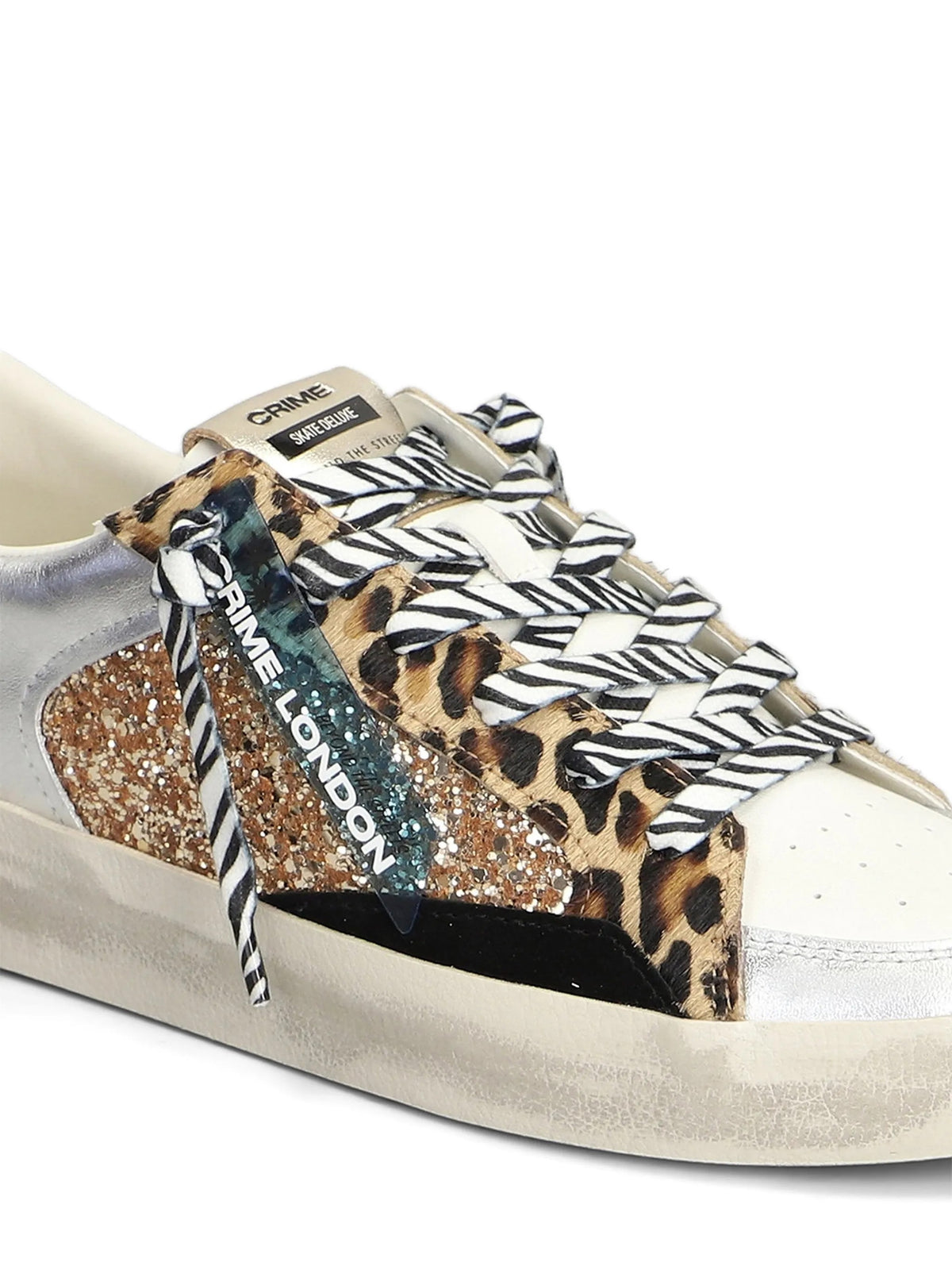 Crime London Sneakers da Donna Crime london, colore Multicolor Multicolor