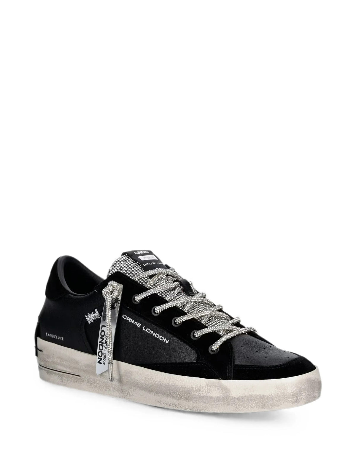 Crime London Sneakers da Donna Crime london, colore Nero Nero