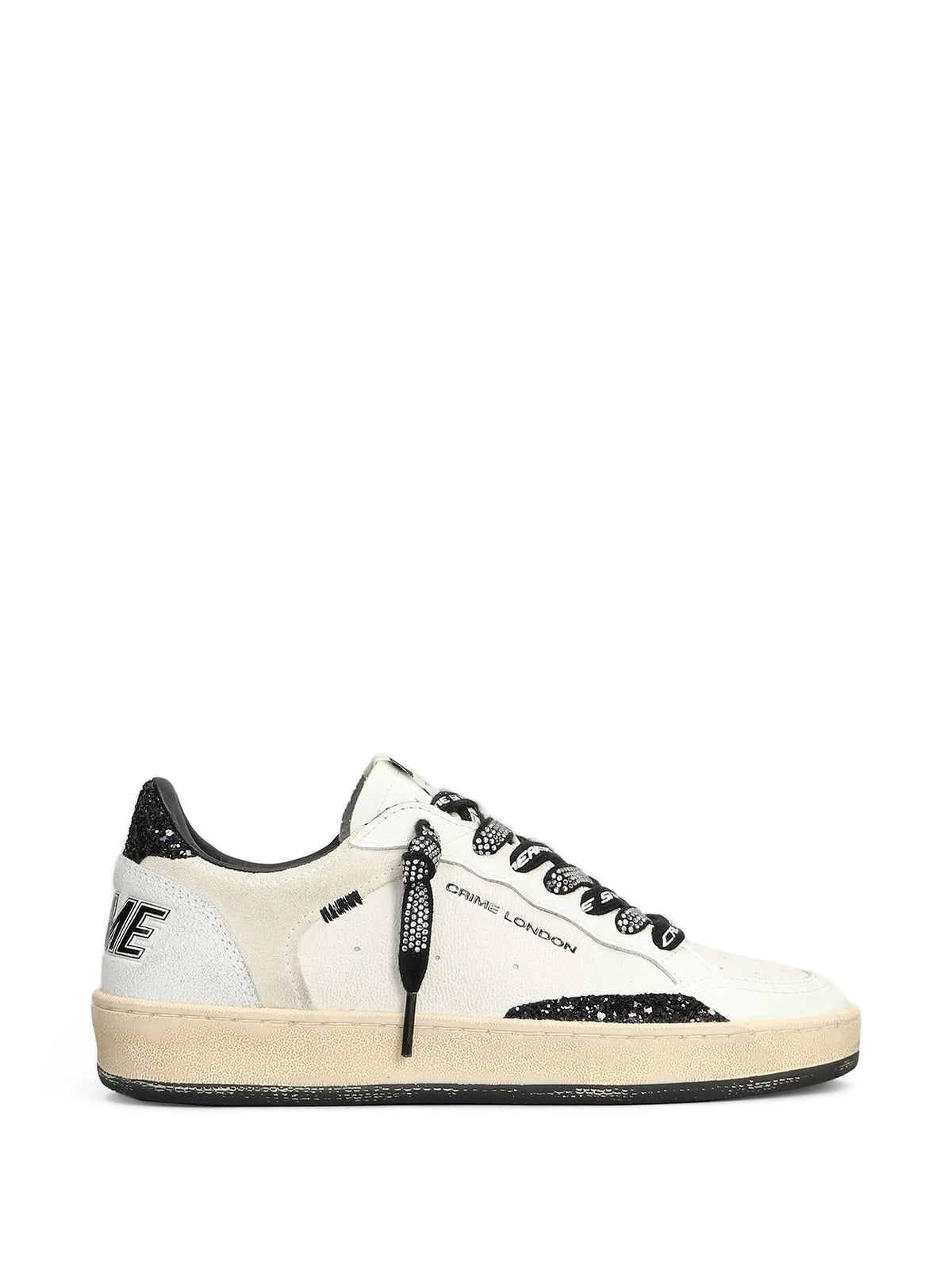 Crime London Sneakers da Donna Crime london, colore Bianco Bianco