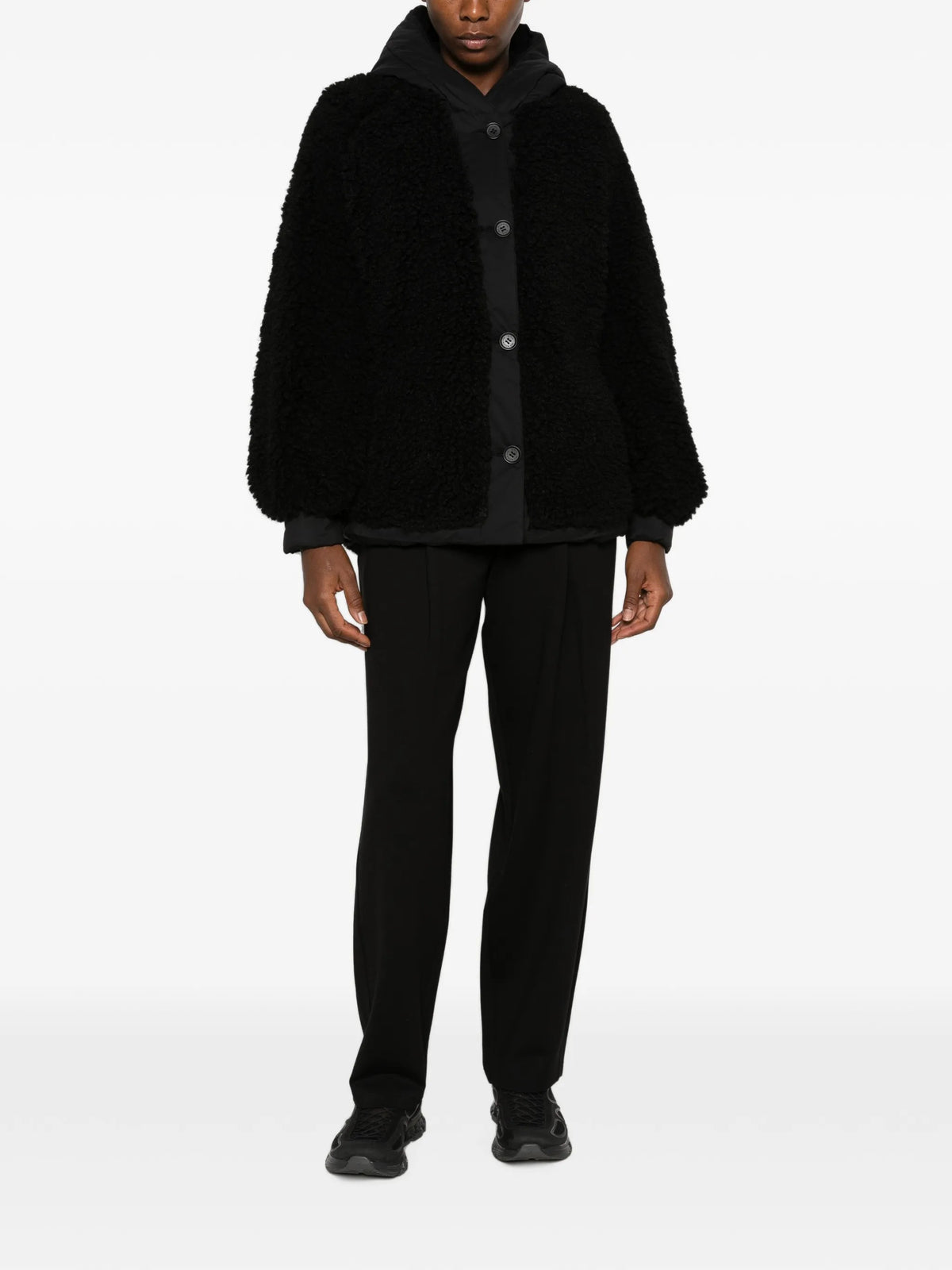 Macron O.n.e Eco-pellicce ed eco-montoni da Donna Macron o.n.e, colore Nero Nero