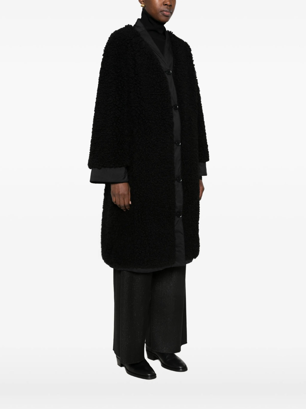 Macron O.n.e Eco-pellicce ed eco-montoni da Donna Macron o.n.e, colore Nero Nero