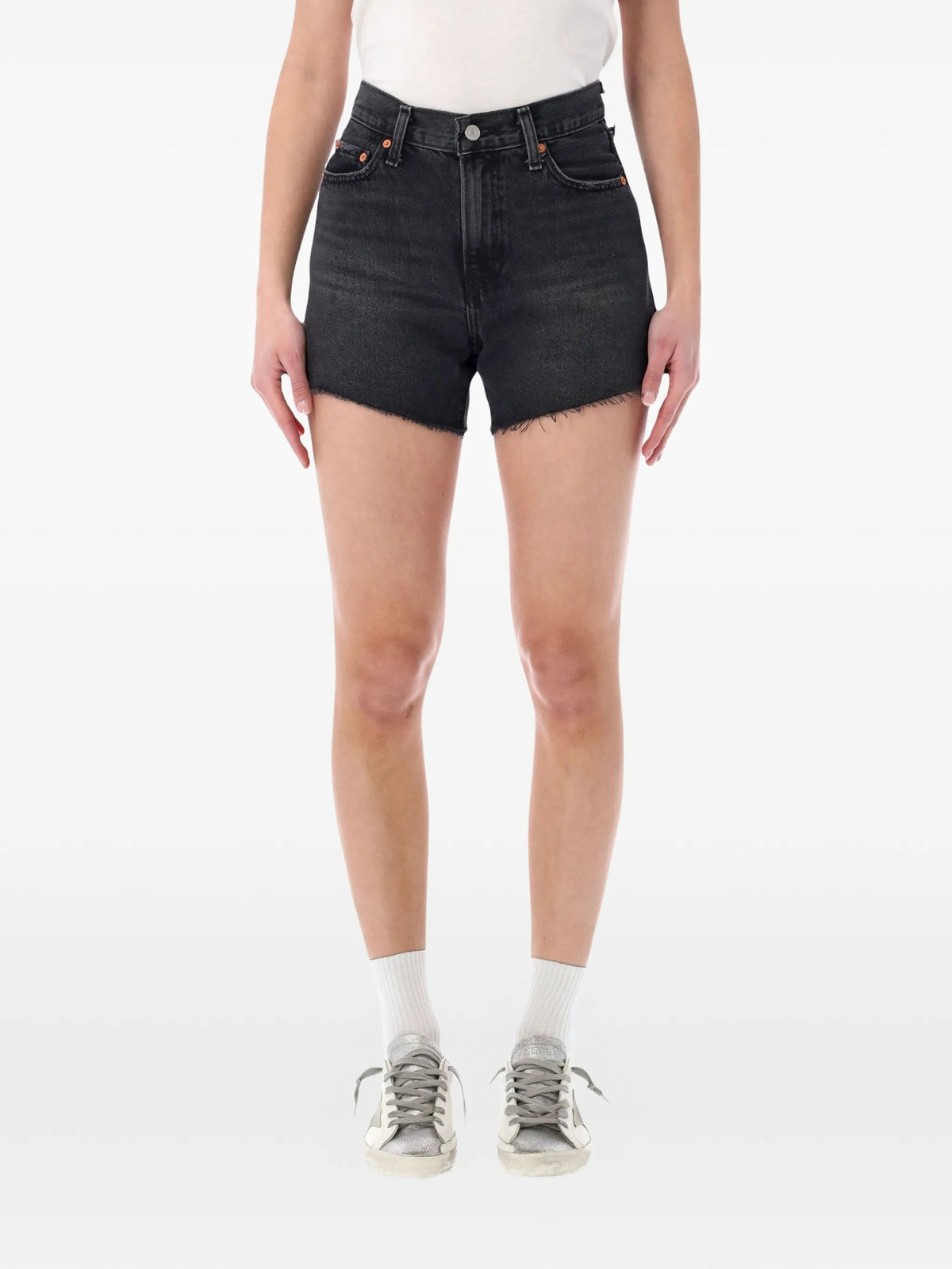 Levi's Shorts denim da Donna Levi's, colore Nero Nero