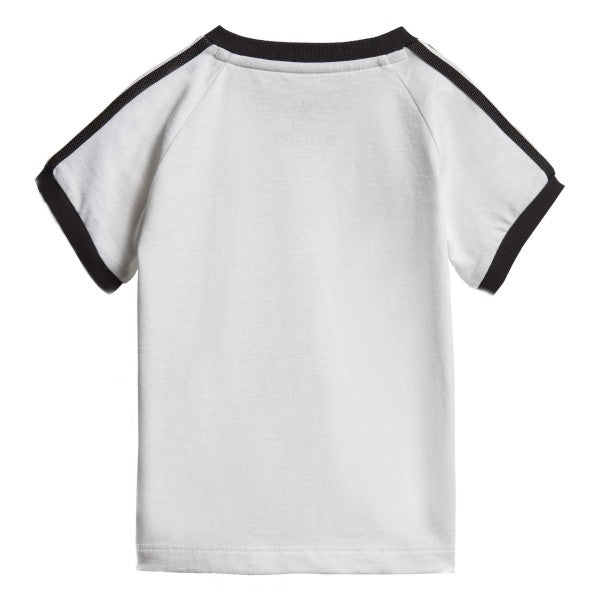 Adidas T-SHIRT 3-STRIPES Bianco
