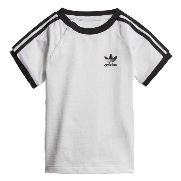 Adidas T-SHIRT 3-STRIPES Bianco