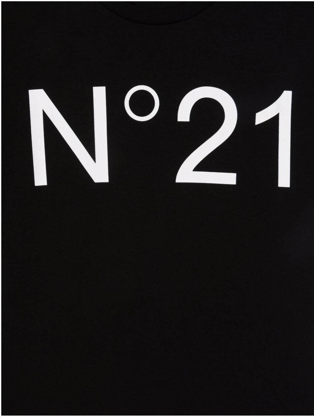 N.21 T-SHIRT MAXI LOGO Nero