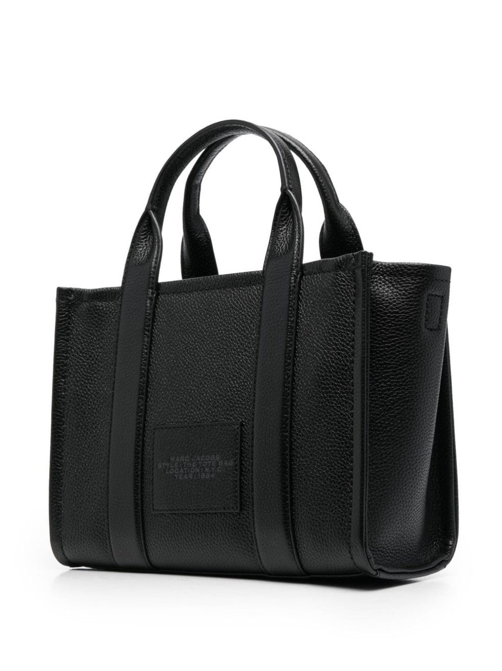 "Marc Jacobs "THE LEATHER SMALL TOTE BAG" Nero"