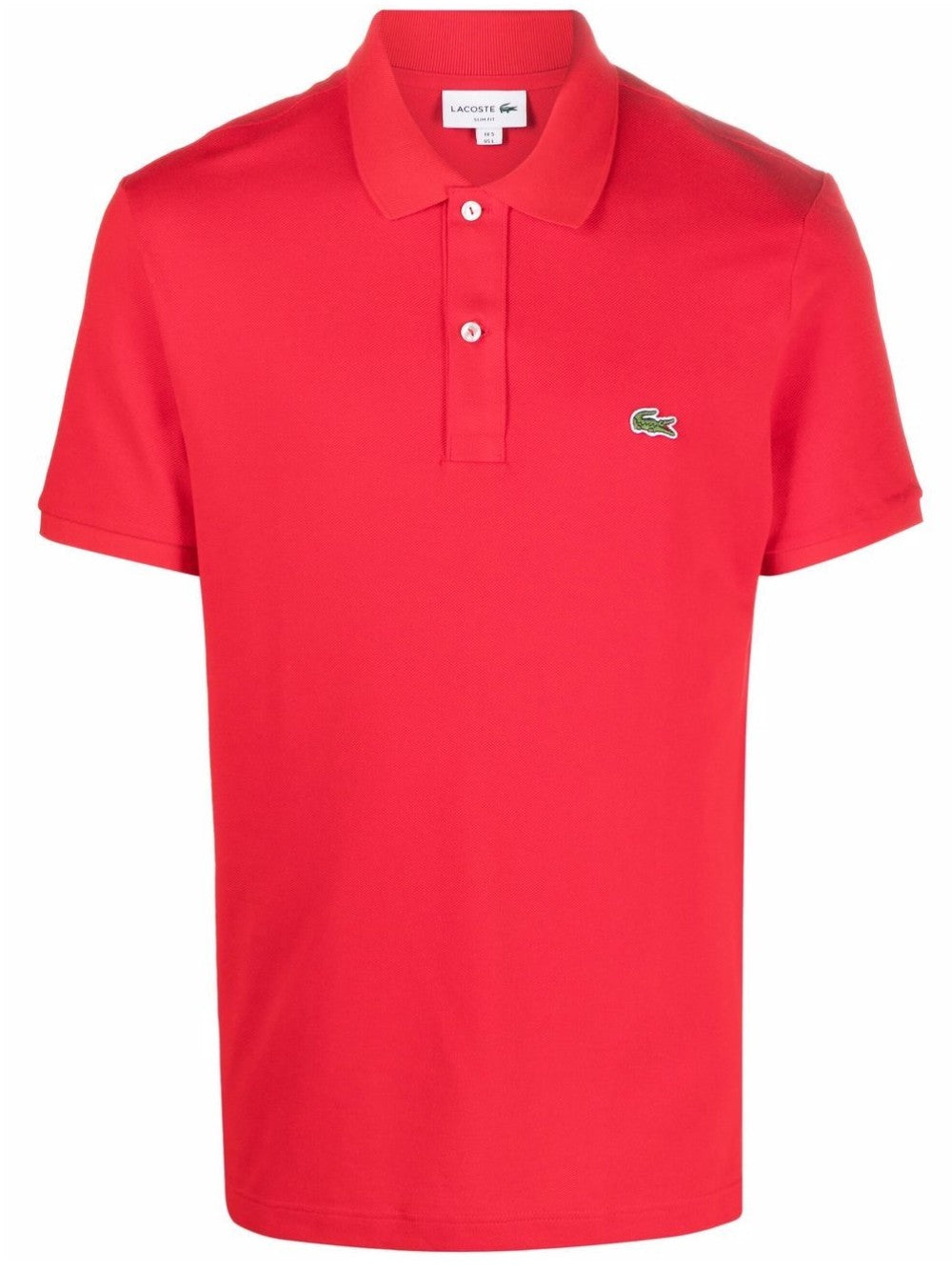 Lacoste POLO CON LOGO RICAMATO Rosso