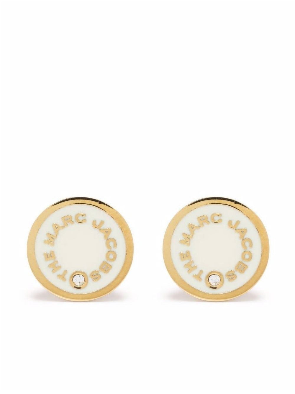 Marc Jacobs THE MEDALLION STUDS Neutro