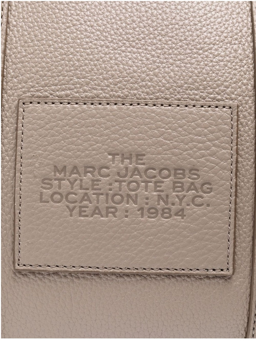 Marc Jacobs THE LEATHER TOTE BAG Grigio