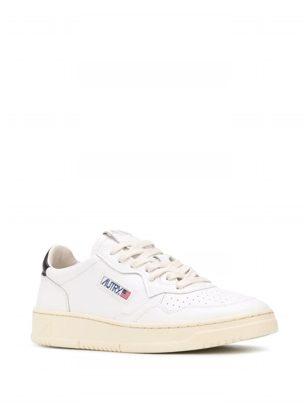 Autry SNEAKERS MEDALIST LOW IN PELLE Bianco