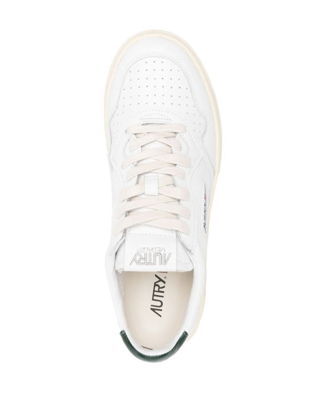 Autry SNEAKERS MEDALIST LOW IN PELLE Bianco