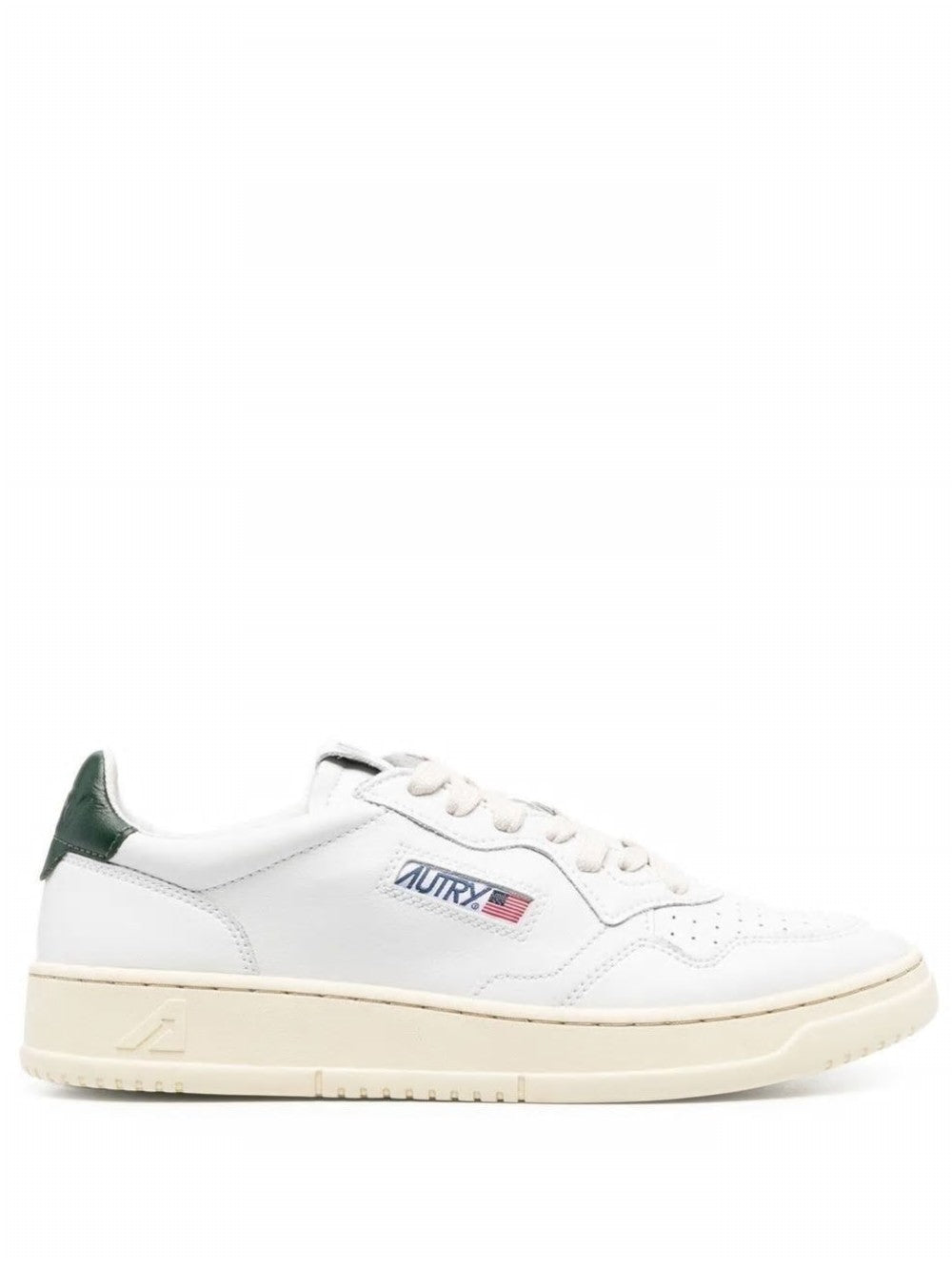 Autry SNEAKERS MEDALIST LOW IN PELLE Bianco