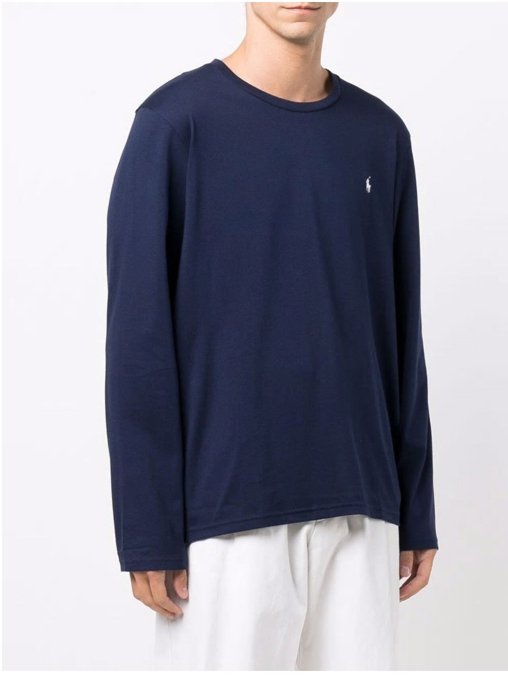 Polo Ralph Lauren T-SHIRT LOGO RICAMATO Blu