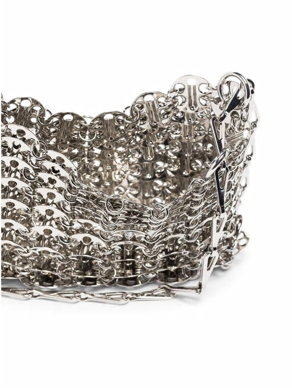 Rabanne BORSA A SPALLA ICONIC 1969 Argento