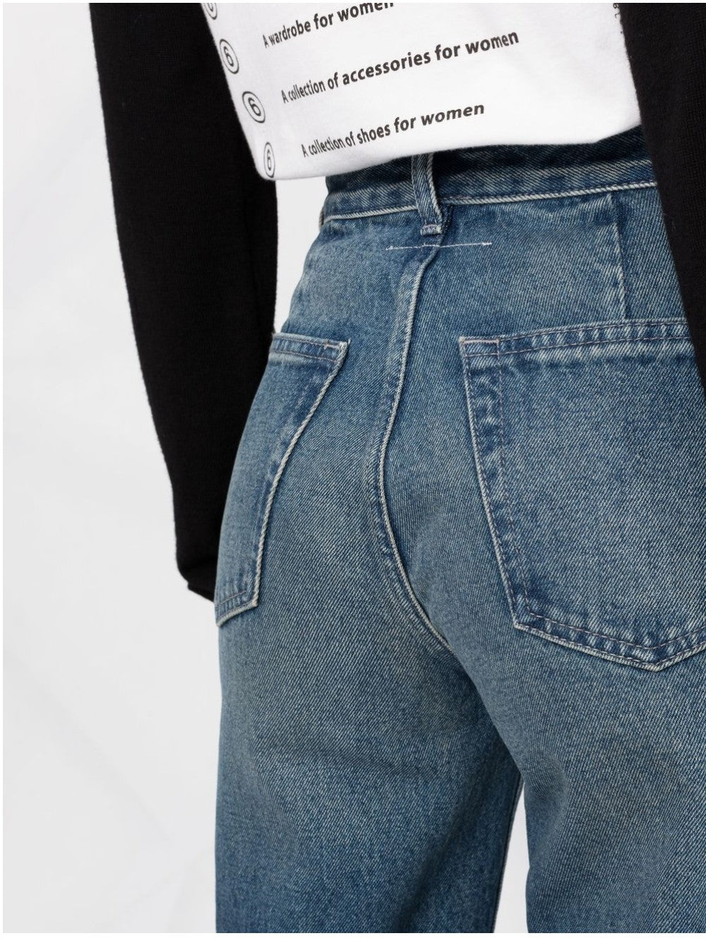 Mm6 FLARED JEANS Blue