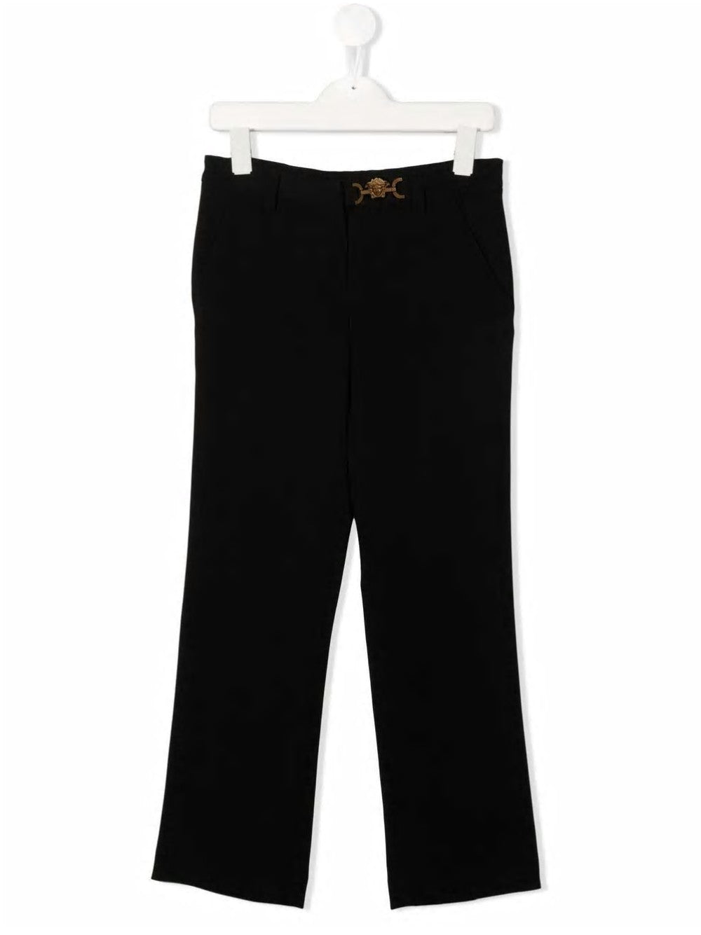 PANTALONE CON LOGO IN METALLO