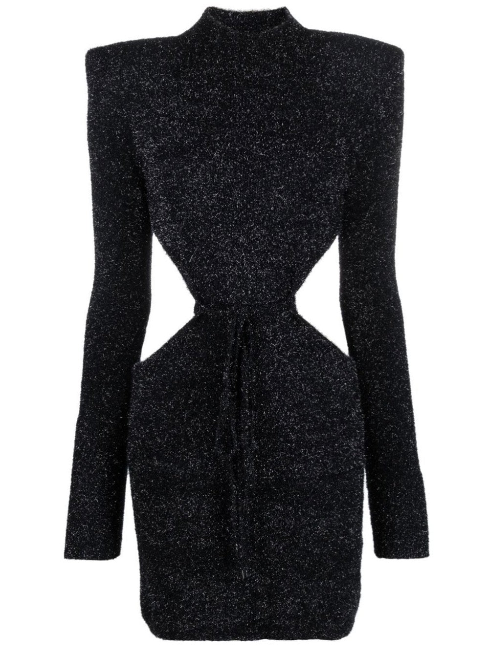 Rotate ABITO CON GLITTER E CUT-OUT Blu