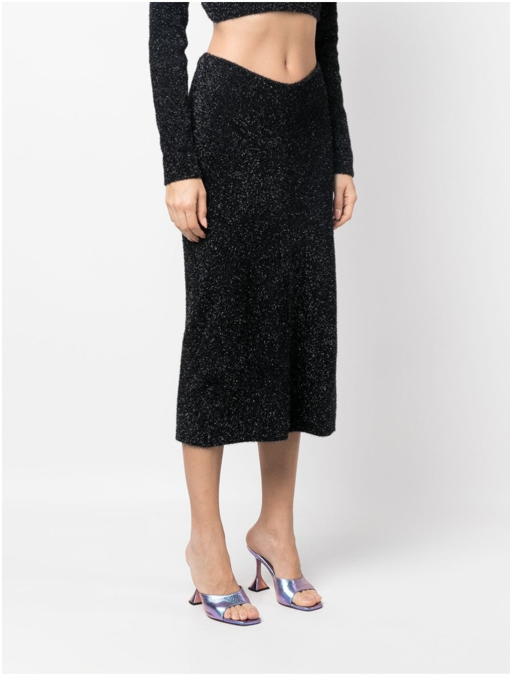 Rotate GONNA TUBINO IN MAGLIA Blu