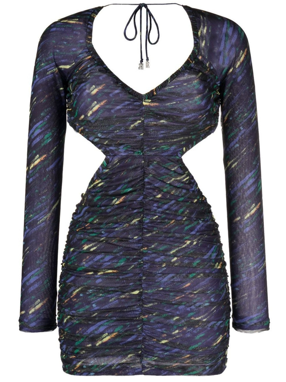 Rotate ABITO CORTO CON FANTASIA ASTRATTA Blu